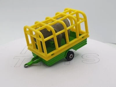 Rimorchio Con Elefante Majorette 1/60 - Immagine 1 di 3