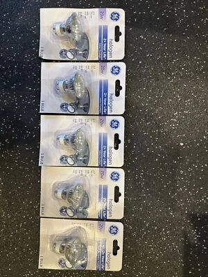 (5-Pack) GE Q20GU10/FL/CD Quartz 20W GU10 Flood Lamp Light Bulb 120V - Image 1 of 3