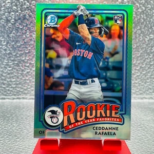 2024 Bowman Chrome #ROY-5 Ceddanne Rafaela Rookie Of The Year Favorites - Picture 1 of 2