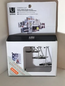 CUTE!! Umbra ~ Camera Shape Clip ~ Set Of 9 ~ Photo/Memo Holders ~ BRAND NEW!! - Picture 1 of 10