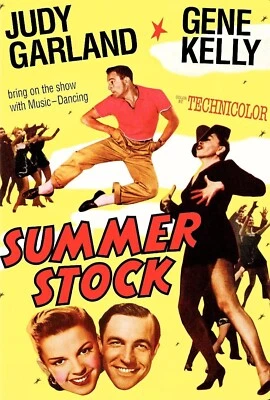 SUMMER STOCK (1950) Judy Garland, Gene Kelly - Public Domain DVD NO CASE - Image 1 of 2