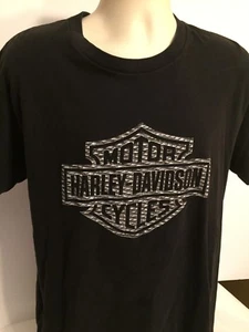 Harley Davidson Men's Tee Shirt Black Size L Thiensville, Wi.Suburban Motors - Picture 1 of 8