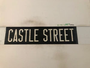 Aberdeen F15 1960’s Vintage Lino Bus Persiana 30”- Castle Street - Imagen 1 de 9