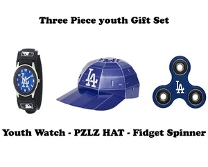 Los Angeles Dodgers - Youth Boys Gift Set - Birthday gift for Kids  3 item set - Picture 1 of 8