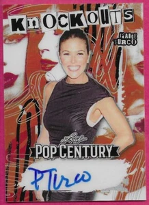 2023 Leaf Metal Pop Century PAIGE TURCO Knockouts Orange Prismatic Autograph 1/6 - Picture 1 of 2