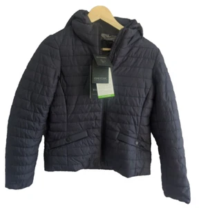 Geox Respira Women's coat W Ascythia Jacket UK 4 Blue Navy Windproof - Imagen 1 de 19