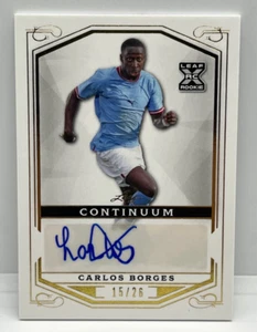 LEAF Continuum 2022 Carlos Borges XRC Rookie Auto AJAX #156 SP 15/26 Eredivisie - Imagen 1 de 2