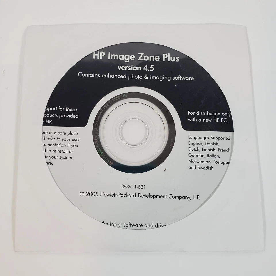 HP Image Zone Plus CD V 4.5 New, Sealed  - Image 1 of 4