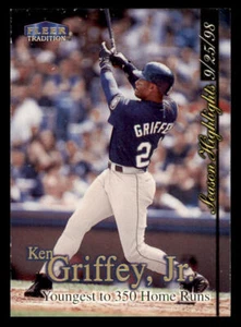 1998 Fleer Tradition Update #U7 Ken Griffey Jr. HL (ref 234114) - Picture 1 of 2