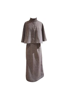 Victorian Cape and Skirt Dickens Reenactment Theatre Costume - Picture 1 of 19