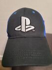 NEW Playstation Logo Black/Blue Snapback Adjustable Hat CultureFly NWT