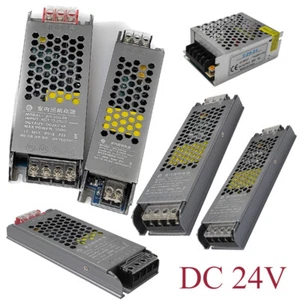 DC24V AC110-220V Ultra Thin Power Supply Adapter Lighting Transformer LED Driver - Picture 1 of 13