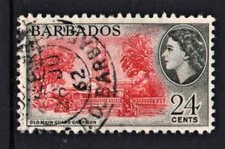 Used Historic " QUEEN ELIZABETH II - LOCAL SCENES " Barbados 1964