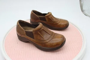 Dansko Professional Honey Distressed Clog Women's Size 37 US 6.5 Brown Leather - Picture 1 of 7