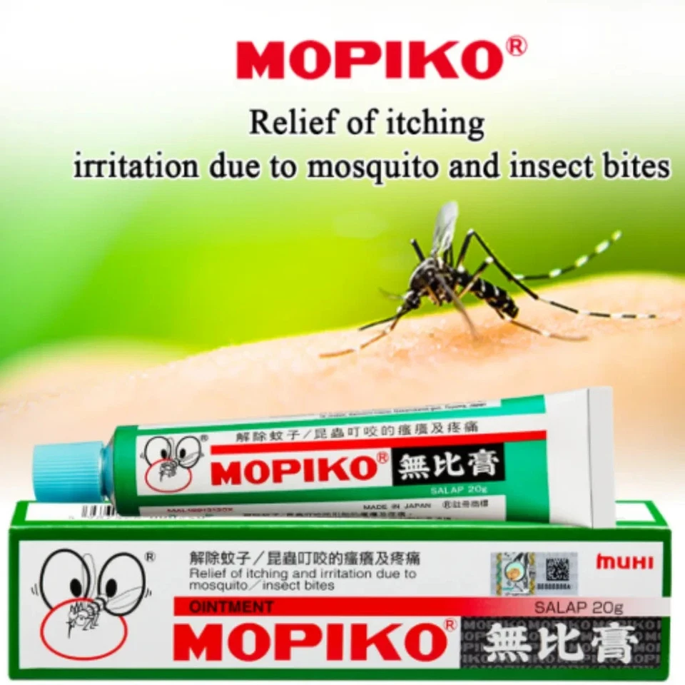 Ungüento Mopiko 20 g, alivio para picazón, picaduras de insectos y dolor muscular EXP 05/2027 - Imagen 1 de 4