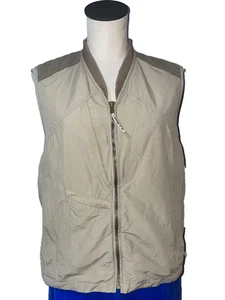 L.L. Giacca gilet donna Bean cotone utility outdoor taglia M escursionismo viaggio zip - Foto 1 di 8
