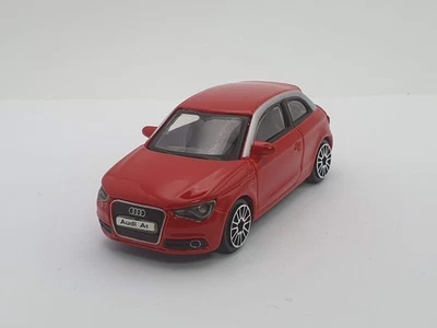 Audi A1 Burago 1/43 Rosso - Immagine 1 di 4