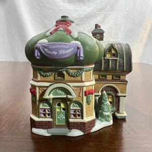 2001 Dept 56 North Pole Beauty Shoppe - The Heritage Village Collection Elf Land - Bild 1 von 10