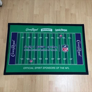 Crown Royal NFL Field Floor Mat/ Rug 35”x23” - Picture 1 of 4