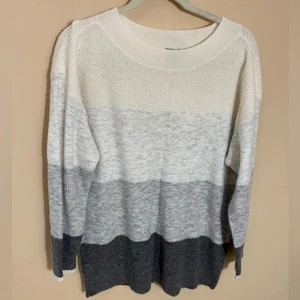 Talbots Pullover Ombre Streifen Acryl Nylon Elasthan kuschelig Gr. XL - Bild 1 von 6