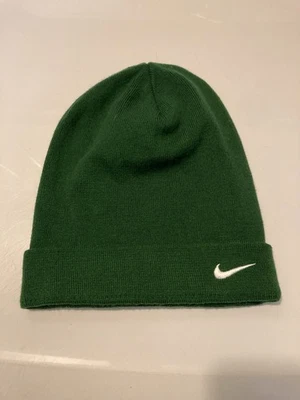 Gorro vintage Nike bordado Swoosh verde unisex Foto 1 de 3