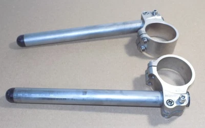 NCR Titanium Clipons Handlebars Clip On Handle Bars Ducati 1098 996 999 1199 V4 - Image 1 of 4