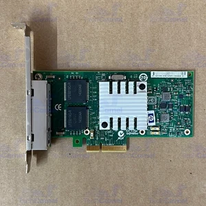 HP/Intel – 4‑Port - 1 GbE - PCIe x4 NIC – High Profile – NC365T – 593743‑001 - Picture 1 of 3