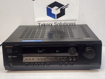 ONKYO HT-R340 STEREO RECEIVER AV AMPLIFIER SURROUND SOUND HOME THEATER AUDIO - Image 1 of 4