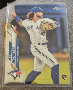 2020 Topps Chrome Bo Bichette Rookie Card #150 - Toronto Blue Jays - Picture 1 of 2