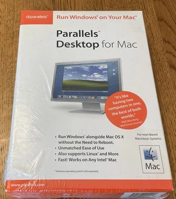 Parallels Desktop for Mac: Run Windows on Your Mac OS X, BRAND NEW SEALED - Image 1 of 4