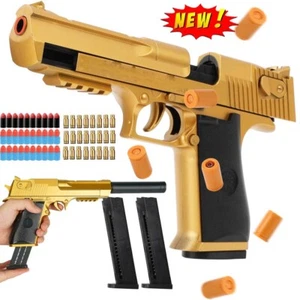 Desert Eagle Spielzeugwaffe mit Munition Pistole - Kinder perfekte Geschenk DHL - Bild 1 von 20