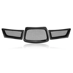 Real Carbon Fiber Front Grill Grille For Subaru Impreza 9th WRX STI 2006-2007 - Bild 1 von 10