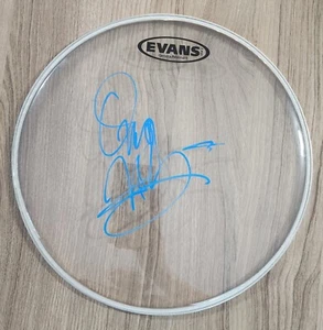 Omar Hakim Signed 12" Clear Drumhead Miles Davis Madonna Drummer Drum Head RAD - Picture 1 of 1