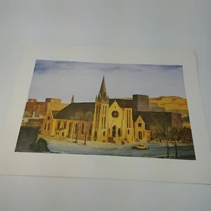 James Haughey St. Patrick's Co-Cathedral Billings Montana 26 x 20 1978 Print - Picture 1 of 9