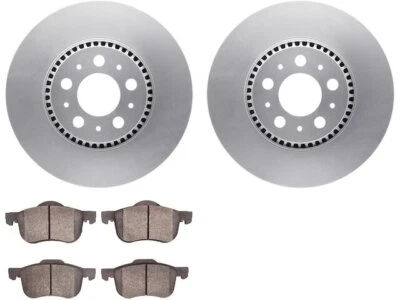 Kit de pastillas de freno y rotor delantero fricción dinámica 15248GC para Volvo V70 2001-2003 Foto 1 de 2