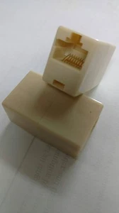 CAT 5 5e 6 Coupler Female Ethernet RJ45 CAT5 CAT5e Cat6 Network LAN Adapter - Picture 1 of 3