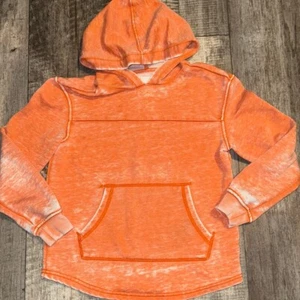 Cat & Jack Orange Sweatshirt with Vintage Texture-size M - Picture 1 of 8