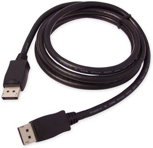 NEW SIIG CB-DP0022-S1 DisplayPort Digital Monitor Cable, 2-Meters (6.6ft), Black - Picture 1 of 1