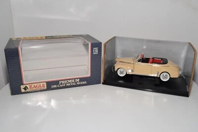 A66 1:18 UNIVERSAL HOBBY EAGLE CHEVROLET DELUXE CONVERTIBILE 1941 TAN MIB RARO - Immagine 1 di 4
