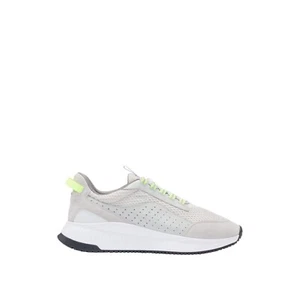 Hugo Boss TTNM Evo Zapatillas Gris Hombre Talla UK 9 10 11 Cuero 50522908 - Imagen 1 de 8