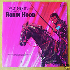 1964 LP ~ Walt Disney Presents THE STORY OF ROBIN HOOD ~ DQ-1249