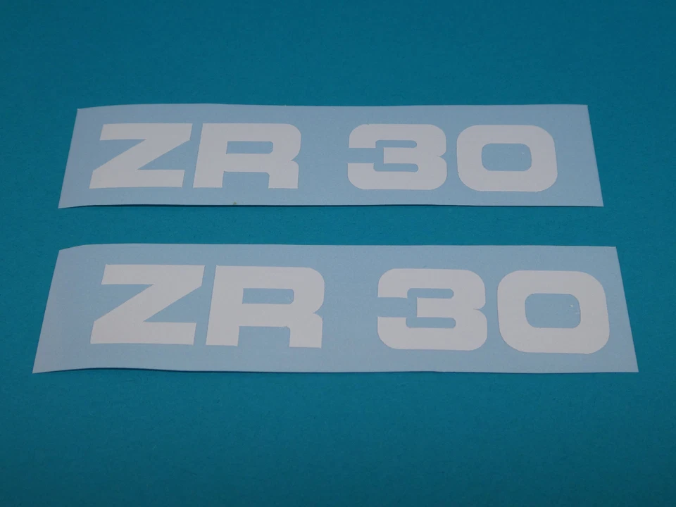 Zündapp ZR 30 Aufkleber Verkleidung Schriftzug Dekor weiß 447-10.132 Typ 447  - Bild 1 von 1
