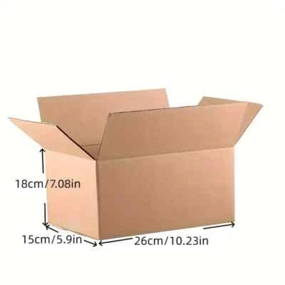 20 CARTONS EMBALLAGE DEMENAGEMENT 26 X 15 X 18CM M/M BOITES - Photo 1/4