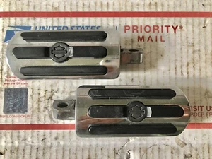 Harley Bar & Shield Foot Pegs (pair) - Picture 1 of 1