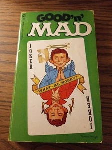 Rivista pazza 1969 sigillo tascabile "Good 'n' Mad" - Foto 1 di 5