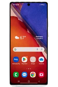 Samsung Galaxy Note 20 5G Factory Unlocked 128GB N981U1 CDMA/GSM Unlocked Green - Picture 1 of 17