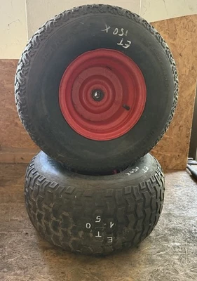 Aufsitzmäher Rasentraktor Bereifung Räder 18x9.50-8 Hinterreifen Felge Echo Trak - Bild 1 von 4