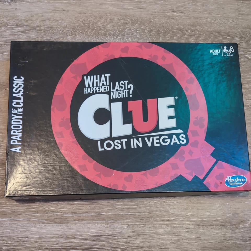 Opened box - Clue Lost In Vegas- What Happened Last Night? - Image 1 of 4