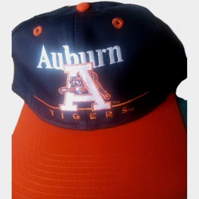 Vintage NWT Auburn Tigers Twins Enterprises Snapback Hat - Image 1 of 4