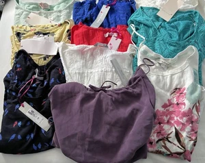Job Lot of 10 Tops - Per Una plus Laura Ashley, Boden - All Size 12 - Mostly New - Picture 1 of 4